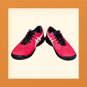 ASICS electric red dyna-wall Running shoes. Size 8